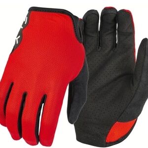 Red and Black Gloves